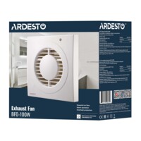 Вытяжной вентилятор ARDESTO, белый (BFO-100W)