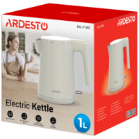 Електрочайник ARDESTO 1л, бежевий (EKL-F1BG)
