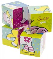 Кубики дерев'яні goki Мої друзі Susibelle (57511)
