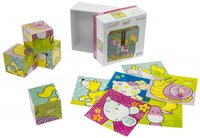 Кубики дерев'яні goki Мої друзі Susibelle (57511)