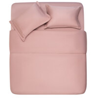 Простирадло на резинці ARDESTO Mix&Match Premium, 160х200+30см, рожевий світлий (ART1620FSU) 