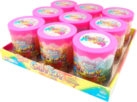 Лизун Joker Slimy — Glitzy Trio 500 г в асортименті (34026)