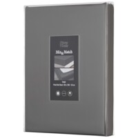 Простирадло на резинці ARDESTO Mix&Match Premium, 160х200+30см, сірий (ART1620FSY)