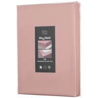 Простынь на резинке ARDESTO Mix&Match Premium, 180x200+30см, розовый светлый (ART1820FSU)