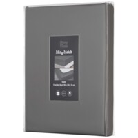 Простынь на резинке ARDESTO Mix&Match Premium, 180x200+30см, серый (ART1820FSY)