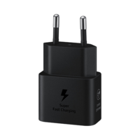 Зарядний пристрій мережевий Samsung 25Вт USB-С, чорний (EP-T2510NBEGEU) 