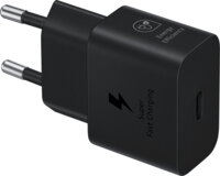 Зарядний пристрій мережевий Samsung 25Вт USB-С, чорний (EP-T2510NBEGEU)