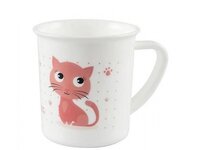 Набор посуды Canpol babies пластиковый столовый Cute Animals, котик (4/401_pin)