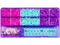 Набір для плетіння браслетів DongShun Loom Bands Violetta 2400 гумок (2395080)