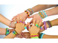 Набір для плетіння браслетів DongShun Loom Bands Violetta 2400 гумок (2395080)