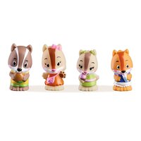 Набір фігурок Klorofil Сім'я борсуків (700301F)