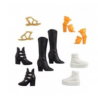 Barbie Набір із 5 пар взуття Для прогулянок (в ас.) (GWB1)