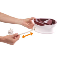 Праска Gorenje безпровідна, бордовий (SICH2200RBC)