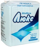 Пелюшки поглинальні Люкс 60 х 60 см 30 шт. (000117405) 