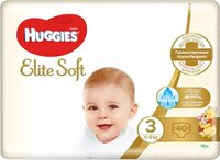Подгузники Huggies Elite Soft Jumbo 3 (5-9 кг) 40 шт. 