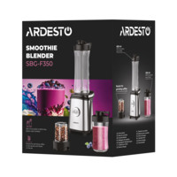 Блендер для смузи ARDESTO, чорно-серебристый (SBG-F350)
