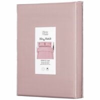 Комплект постільної білизни ARDESTO Mix&Match, півтораспальний, сатин, рожевий світлий (ART1622SP)