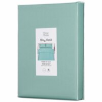 Комплект постільної білизни ARDESTO Mix&Match, двоспальний, сатин, зелений (ART2022SG)