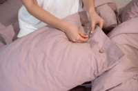 Комплект постільної білизни ARDESTO Mix&Match, двоспальний, сатин, рожевий світлий (ART2022SP)