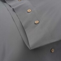 Комплект постільної білизни ARDESTO Mix&Match, двоспальний, сатин, сірий (ART2022SD)