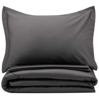 Комплект постільної білизни ARDESTO Mix&Match Premium, двоспальний, сатин, сірий (ART2022SY)