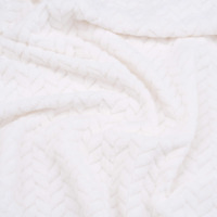 Плед ARDESTO Jacquard Braid 160х200см, 100% поліестер, айворі (ART0201JB)