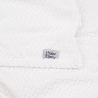 Плед ARDESTO Jacquard Braid 200х220см, 100% поліестер, айворі (ART0202JB)