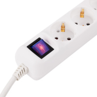 Подовжувач мережевий 2E 10м, білий (2E-U05ES15M10WH)