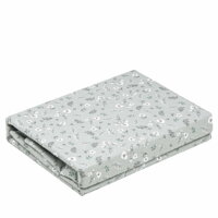 Комплект постільної білизни ARDESTO Gloria, півтораспальний євро, сатин, дрібні квіти, сірий (ART1622SS)