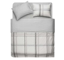 Комплект постільної білизни ARDESTO Gloria, півтораспальний євро, сатин, тауп (ART1622CG) 