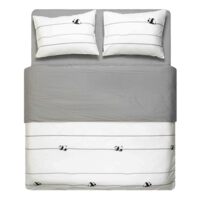Комплект постельного белья ARDESTO Gloria, двуспальный евро, сатин (ART2022PW)