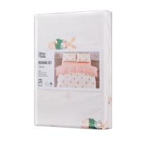 Комплект постільної білизни ARDESTO Gloria, півтораспальний євро, сатин, кролики, бежевий (ART1622BR)