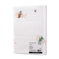 Комплект постільної білизни ARDESTO Gloria, півтораспальний євро, сатин, кролики, бежевий (ART1622BR)