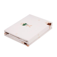 Комплект постільної білизни ARDESTO Gloria, двоспальний євро, сатин, кролики, бежевий (ART2022BR)