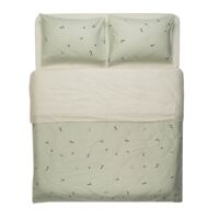 Комплект постільної білизни ARDESTO Gloria, півтораспальний євро, сатин, зелений (ART1622PS)