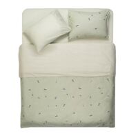 Комплект постільної білизни ARDESTO Gloria, двоспальний євро, сатин, зелений (ART2022PS) 