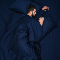 Комплект постельного белья ARDESTO Mix&Match, двуспальный евро, сатин, синий (ART2022SN)