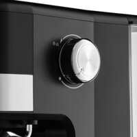 Кофеварка ARDESTO Steel Collection рожковая 1.5л, черно-серебристый (YCM-E16B)