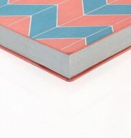 Недатований щоденник а5 Leo Planner Anderia 320 стор Рожевий з бірюзовим (251903)