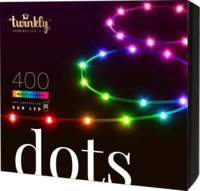 Гірлянда Smart LED Twinkly Dots Lights, 20м, кабель чорний (TWD400STP-BEU)
