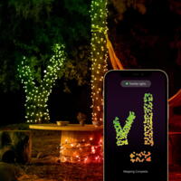 Гірлянда Smart LED Twinkly Dots Lights, 10м, кабель чорний (TWD200STP-TEU)