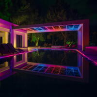 Гірлянда Smart LED Twinkly Dots Lights, 10м, кабель чорний (TWD200STP-TEU)