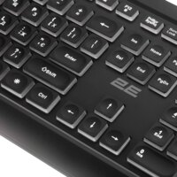 Клавиатура мембранная 2E, чёрный (2E-KS120UB_UA)