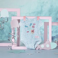 Одежда для куклы Baby Born Боди S2 голубое (830130-2)