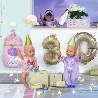 Одяг для ляльки Baby Born День народження комбінезон лавандовий (831090-1)