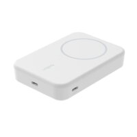 Портативний акумулятор Belkin 8000mAh MagSafe Wireless Qi2 White (BPD007BTWH)