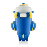 Бутылка для воды ARDESTO Plane 550мл, пластик, синий (AR2255RB)