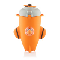 Бутылка для воды ARDESTO Plane 550мл, пластик, оранжевый (AR2255RO)