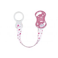 Кліпса для пустушок Nuvita Полунична з кільцем (NV6070STRAWBERRY) 