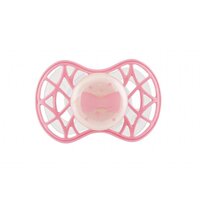 Нічна ортодонтична пустушка Nuvita Air55 Cool 6m+ Бант Рожева (NV7084GF) 